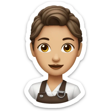 3 Female Baristas sticker