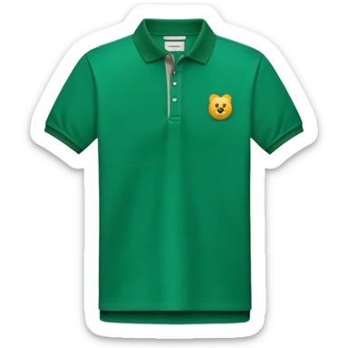green polo tshirt sticker