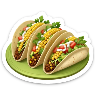 street tacos sticker