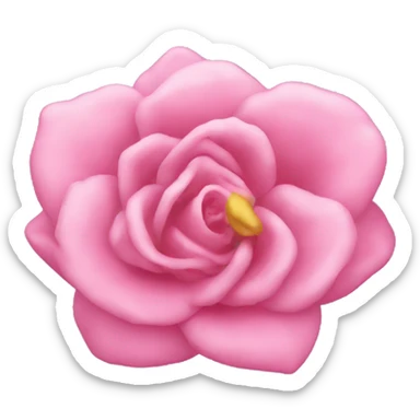 emoji rosado feliz  sticker