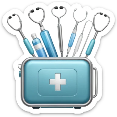 medical audition things  sticker