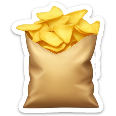 bag of chips sticker
