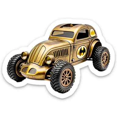 1:10 off-road Basher Batman’s 1934 tarnished C-3PO ford rc car  sticker