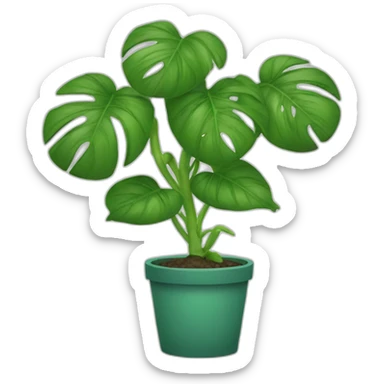 Une plante qui marche sticker