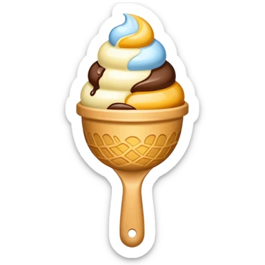 ice creams scope sticker