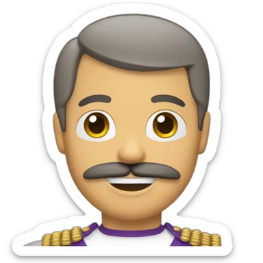 Je veux un emoji de Freddie Mercury sticker