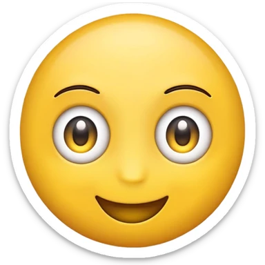 Regular yellow emoji but with an eye twitch sticker