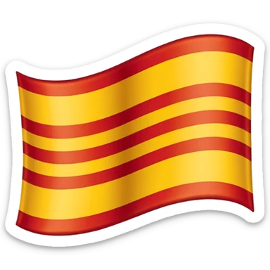 catalan flag sticker