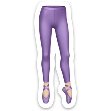 roupa meia calça dobrada ballet sticker