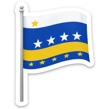 Old bosnian flag sticker