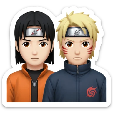 Itachi naruto sticker