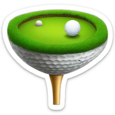 Golf sticker
