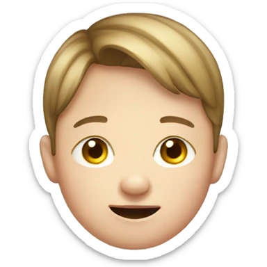 Kid with down syndrome  sticker