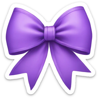 Bow sticker
