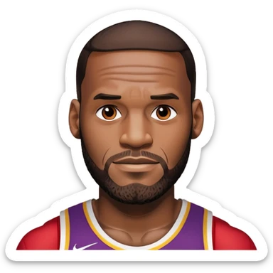 Lebron james sticker