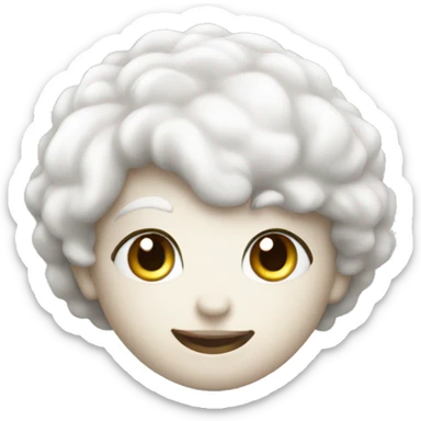 a beautiful pearl gem sticker