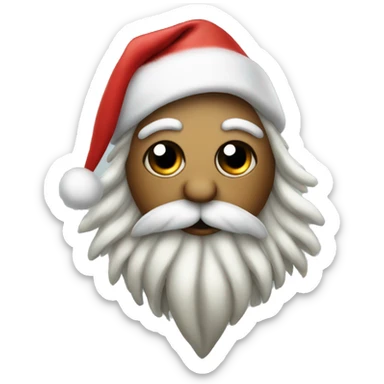 xenamorph wearing a christmas hat sticker