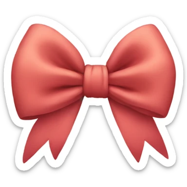 Bow  sticker