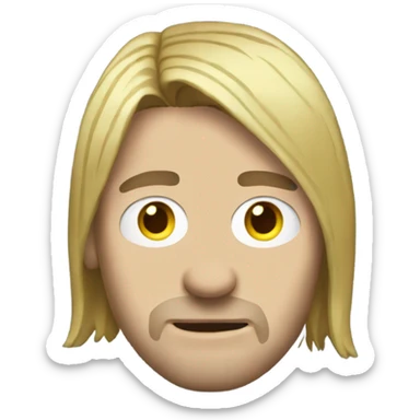 Kurt Cobain sticker