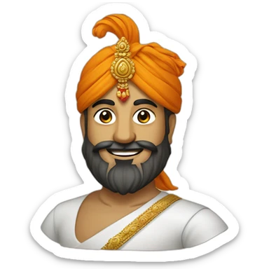 Chhatrapati Shivaji Maharaj sticker
