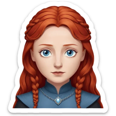 sansa stark

 from Games of throne character face only front face sticker