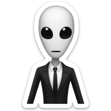 slenderman sticker