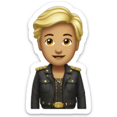 jules sabah megard sticker