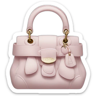 Dior bag sticker