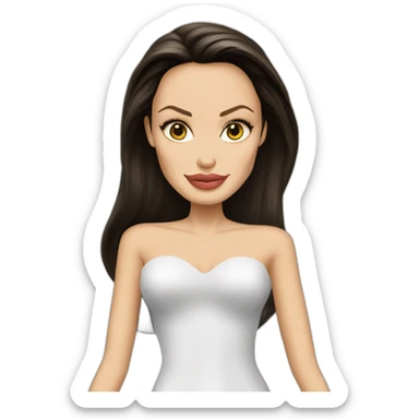 Angelina jolie pc sticker