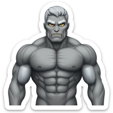 attack on titan, giant titant sticker