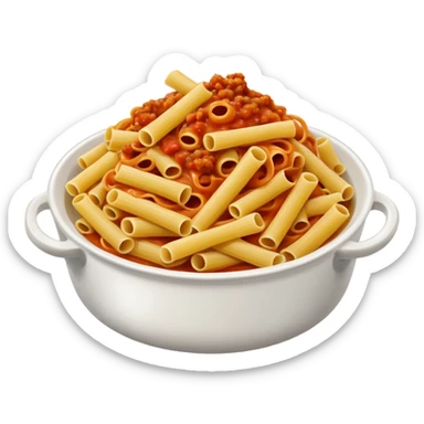 pasta bolognese sticker