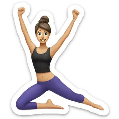 PILATES sticker