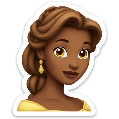 Princess Belle sticker
