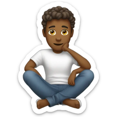 think about it sticker