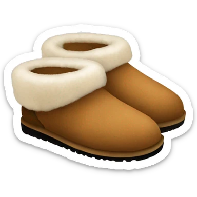 ugg slippers sticker