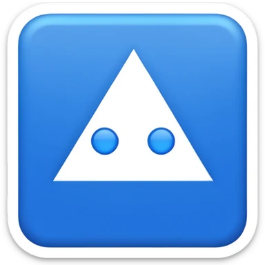 numero tres azul sticker