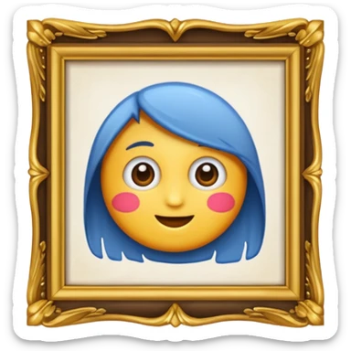 painting frame sticker