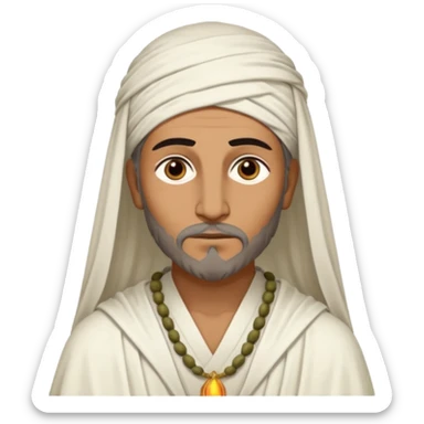 Calanus the Indian sage in 327 before a funeral pyre sticker