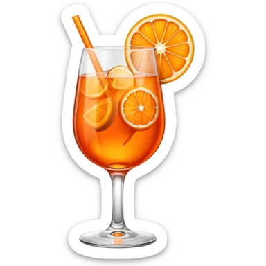 Aperol spritz sticker