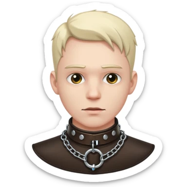 Submissive male cuck sticker