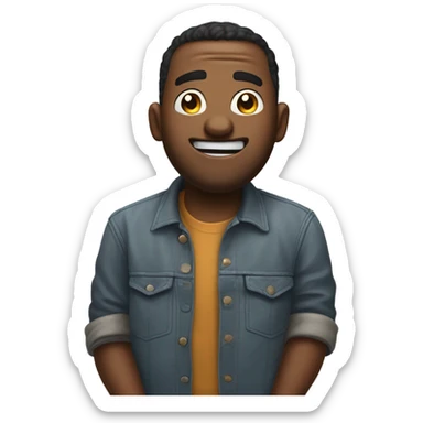 Khaby Lame tiktoker sticker