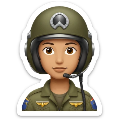 Piloto de caza  sticker