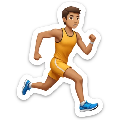 beat running sticker