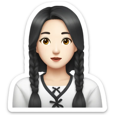 kim minjeong from aespa sticker