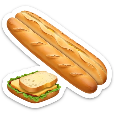 baguette sticker