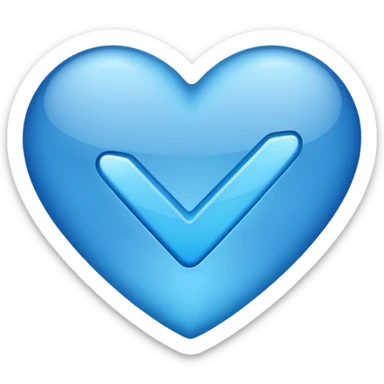 Create a blue checkmark for the nickname, do 1 in 1 as in tiktok sticker