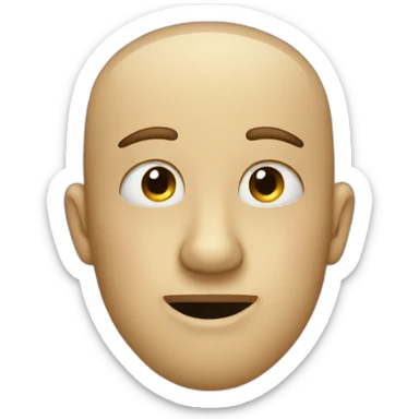 finger in nose sticker