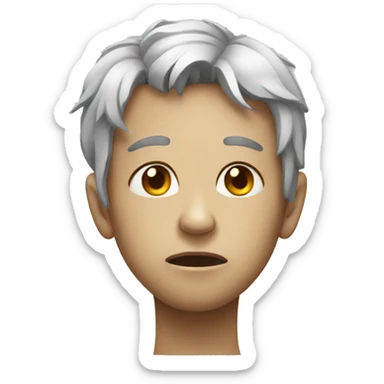 Face of Suffering  sticker