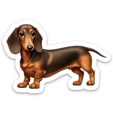 Dachshund sticker