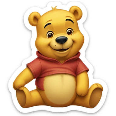 Winnie the Pooh  sticker